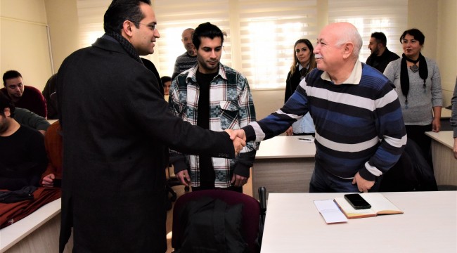 Başkan Atila kurs eğitmenleri ile biraraya geldi