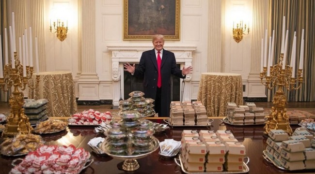 Burger King Trump'la alay etti: Elimizde hamberder kalmadı!