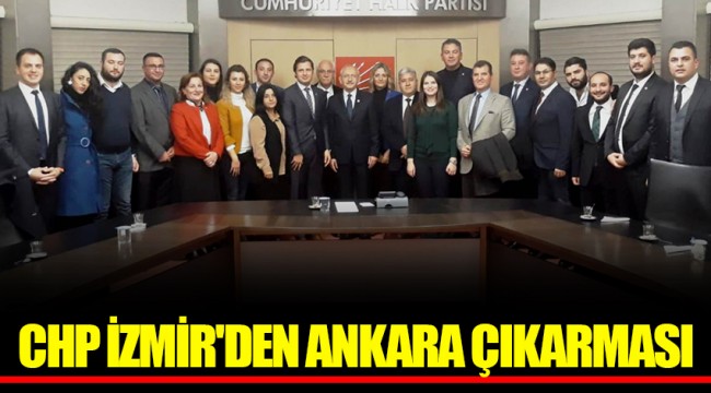 CHP İZMİR'DEN ANKARA ÇIKARMASI