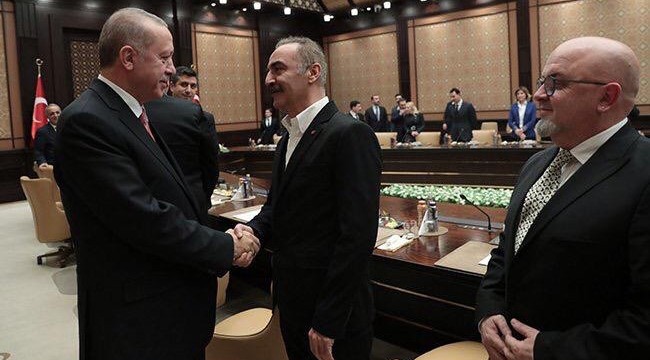 Cumhurbaşkanı Erdoğan, sinema sektörü temsilcilerini kabul etti