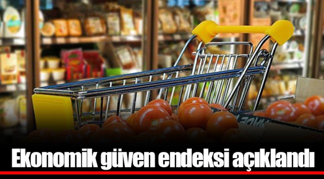 Ekonomik güven endeksi açıklandı
