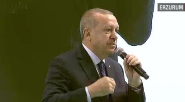 Erdoğan: Diktatörler zafer anıtı dikemez