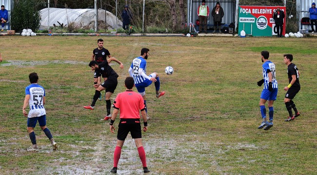 FOÇA BELEDİYESPOR 1 - ALİAĞA BELEDİYESİ HELVACI SPOR 1