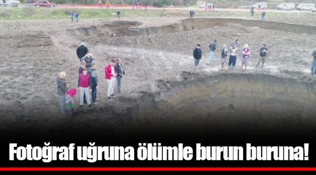 Fotoğraf uğruna ölümle burun buruna!