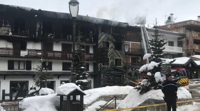Fransa'nın Courchevel kayak merkezinde mevsimlik işçilerin kaldığı binada yangın çıktı: 2 ölü