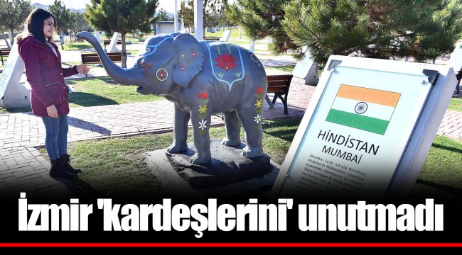 İzmir 'kardeşlerini' unutmadı