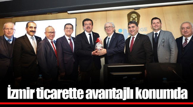 İzmir ticarette avantajlı konumda