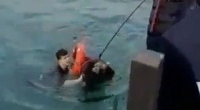 Kadıköy'de panik anları! Genç kızı gördü, bir an bile düşünmedi...