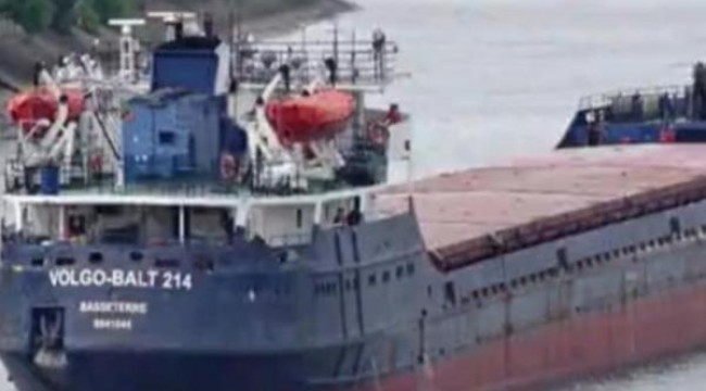 Samsun açıklarında gemi battı!