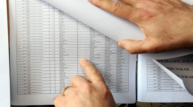 Seçmen listeleri cuma günü askıya çıkıyor