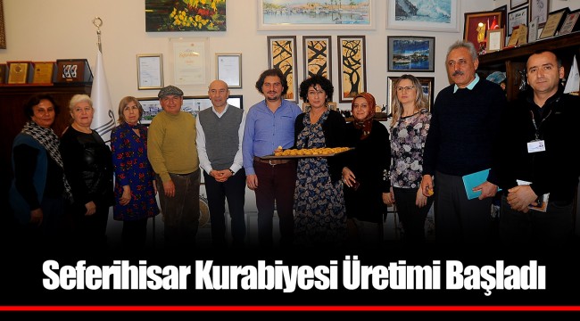 Seferihisar Kurabiyesi Üretimi Başladı