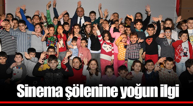 Sinema şölenine yoğun ilgi