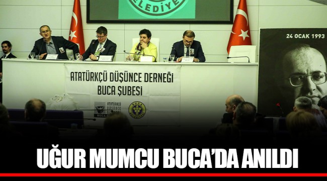 UĞUR MUMCU BUCA’DA ANILDI