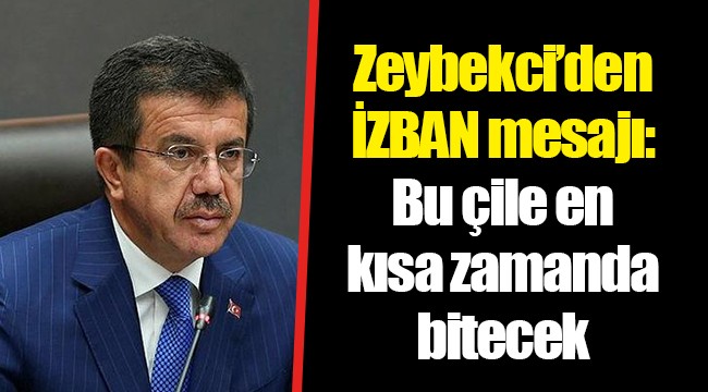 Zeybekci’den İZBAN mesajı: Bu çile en kısa zamanda bitecek