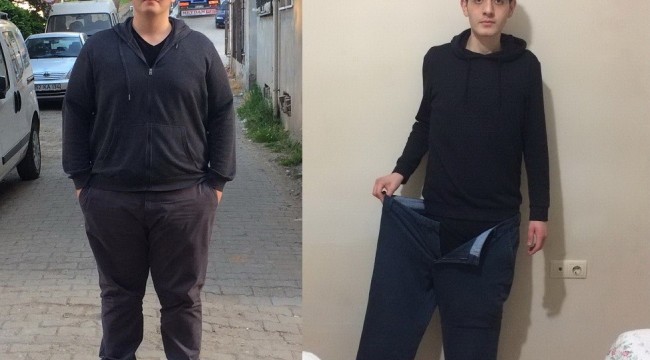 18 yaşında 60 kilo verdi