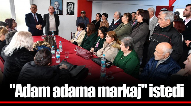 "Adam adama markaj" istedi