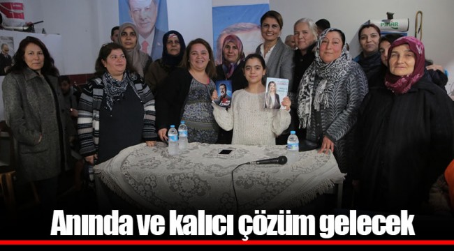 Anında ve kalıcı çözüm gelecek