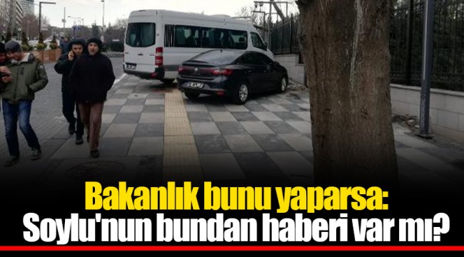 Bakanlık bunu yaparsa: Soylu'nun bundan haberi var mı?