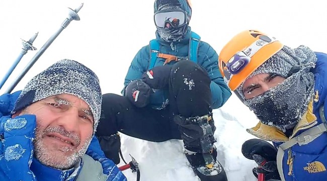 Bursalı 13 yaşındaki dağcı, 3917 rakımlı Erciyes Dağı’na tırmandı