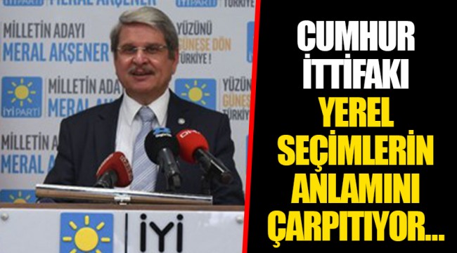 CUMHUR İTTİFAKI YEREL SEÇİMLERİN ANLAMINI ÇARPITIYOR…