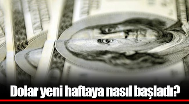 Dolar yeni haftaya nasıl başladı?