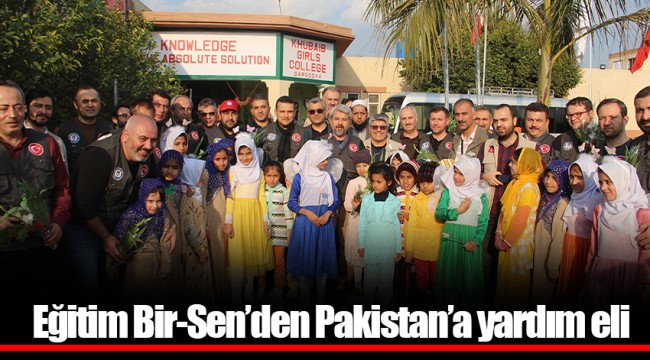 Eğitim Bir-Sen’den Pakistan’a yardım eli