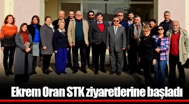 Ekrem Oran STK ziyaretlerine başladı