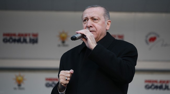 Erdoğan'dan Tersane İstanbul'un temel atma töreninde Koç grubuna teşekkür