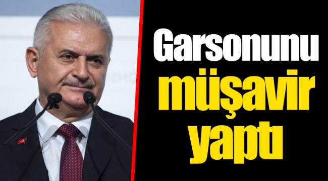 Garsonunu müşavir yaptı