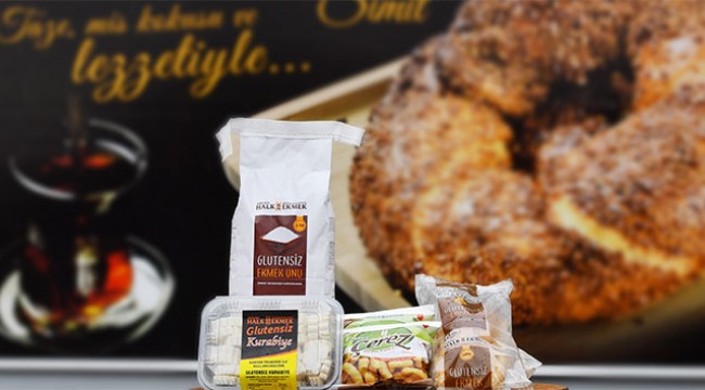 Glutensiz simit geliyor