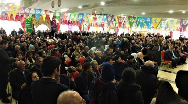 HDP'nin Mardin'deki aday tanıtımına soruşturma
