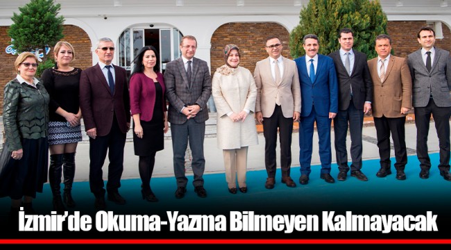 İzmir’de Okuma-Yazma Bilmeyen Kalmayacak