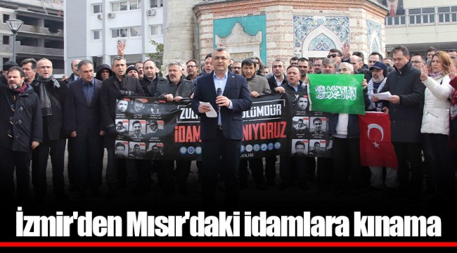 İzmir'den Mısır'daki idamlara kınama