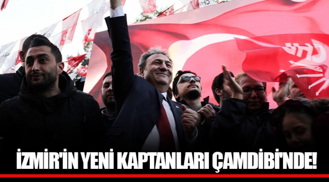 İZMİR'İN YENİ KAPTANLARI ÇAMDİBİ'NDE!