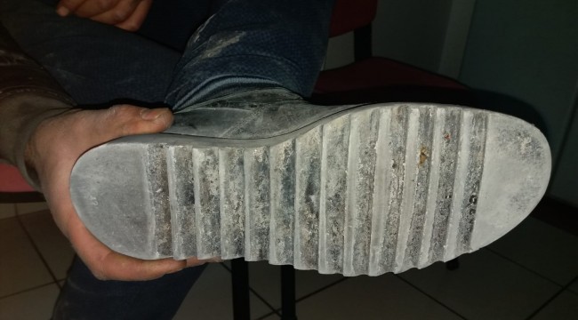 Kapıdaki ayak izinden yakalandılar