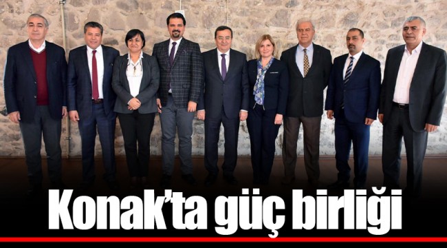 Konak'ta güç birliği