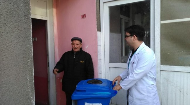 Köylerdeki atık ilaçlar toplanıyor