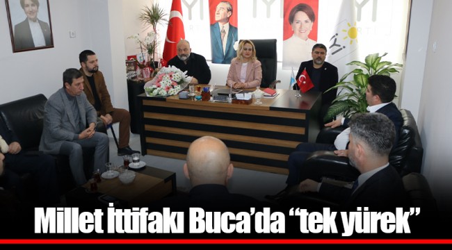 Millet İttifakı Buca’da “tek yürek”