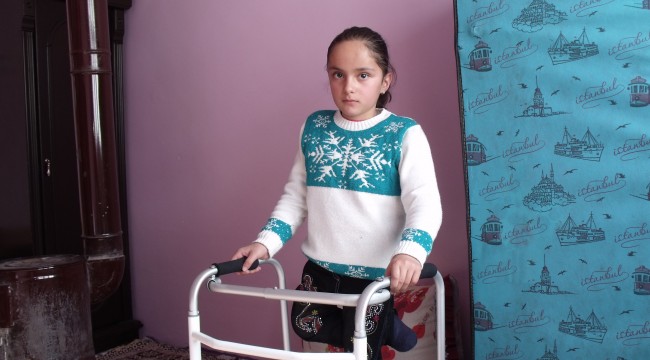 Minik Esmanur artık koşmak istiyor