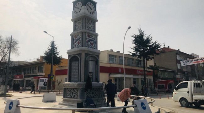 Saat kulesinin şalteri yanmış