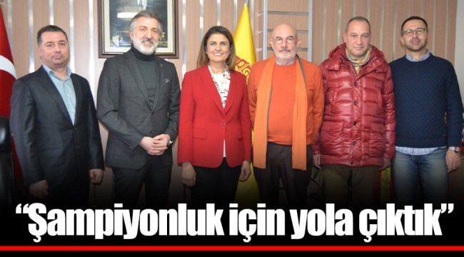 “Şampiyonluk için yola çıktık”