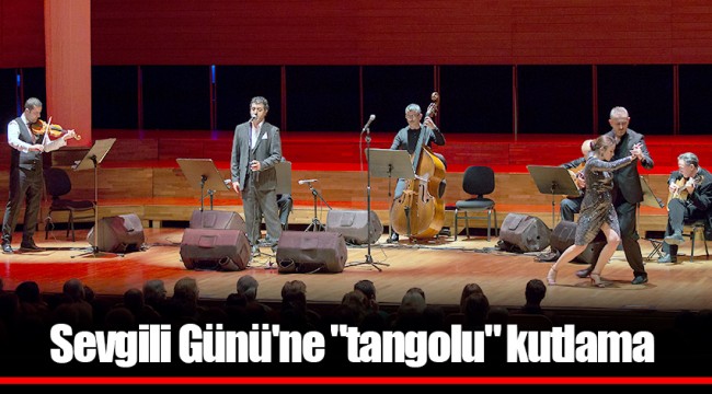 Sevgili Günü'ne "tangolu" kutlama