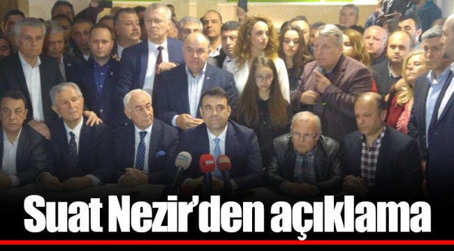 Suat Nezir’den açıklama