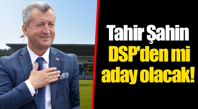 Tahir Şahin DSP'den mi aday olacak!