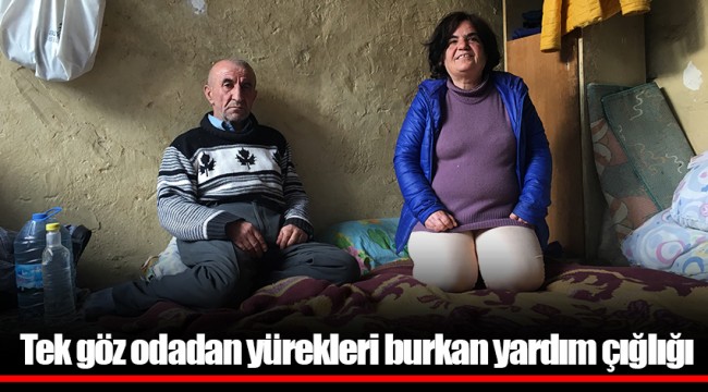 Tek göz odadan yürekleri burkan yardım çığlığı