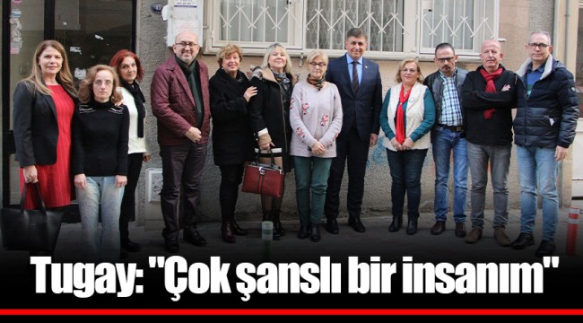 Tugay: "Çok şanslı bir insanım"