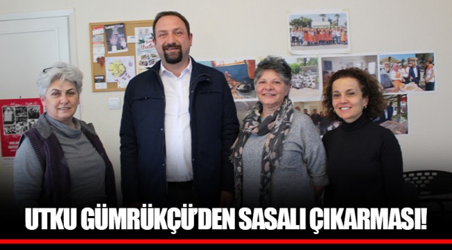 UTKU GÜMRÜKÇÜ’DEN SASALI ÇIKARMASI!
