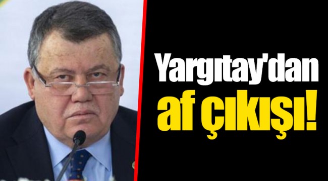 Yargıtay'dan af çıkışı!