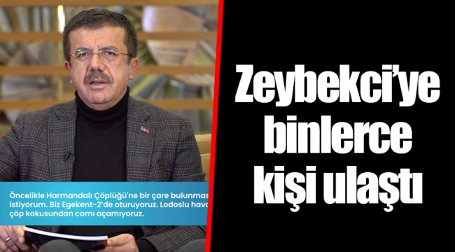 Zeybekci’ye binlerce kişi ulaştı
