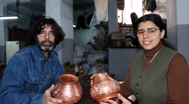 13 bin kilometreden Gaziantep'e uzanan bakır aşkı